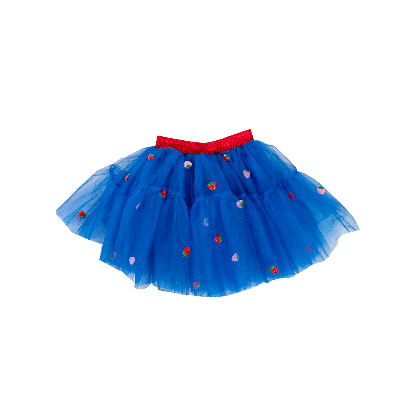 Strawberry Shortcake Child Berry Blue Tulle Skirt