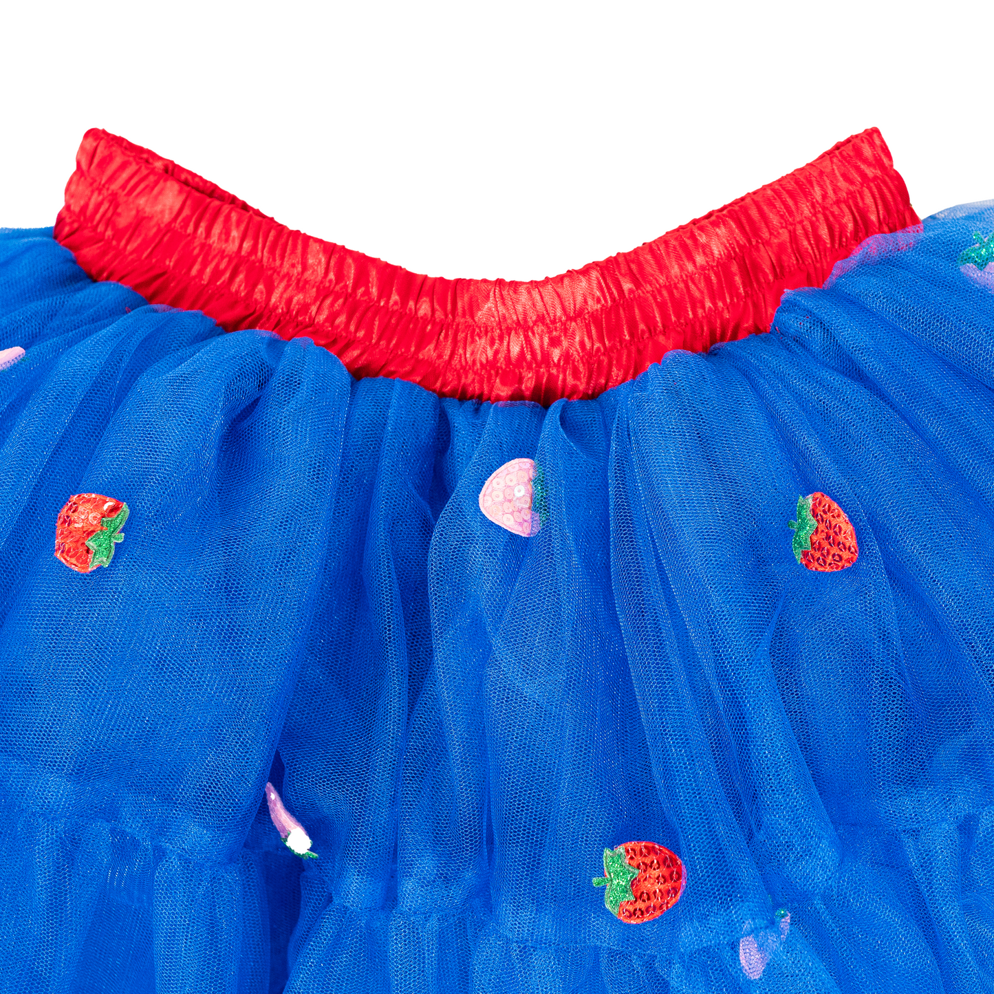 Strawberry Shortcake Child Berry Blue Tulle Skirt