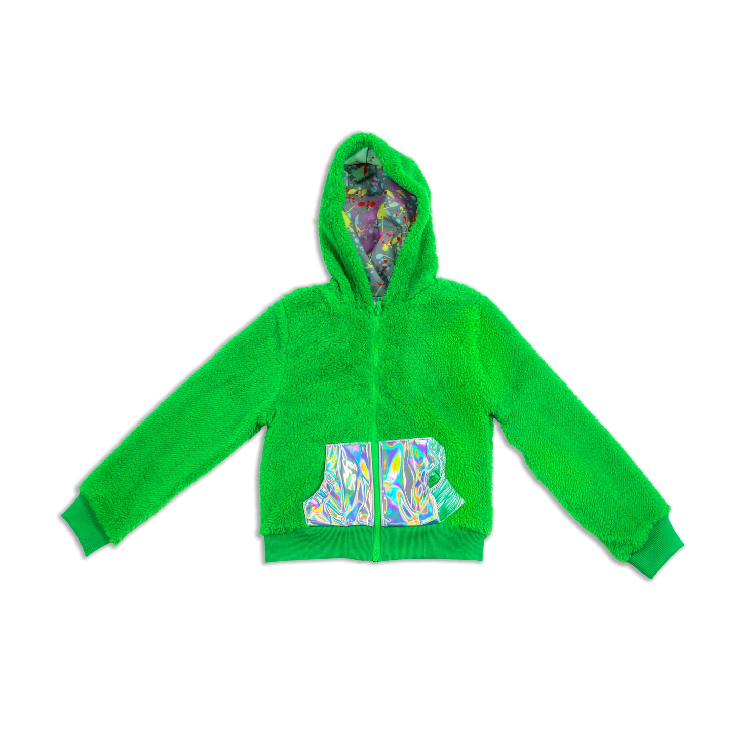Teletubbies Premium Adult Dipsy Zip Up Hoodie