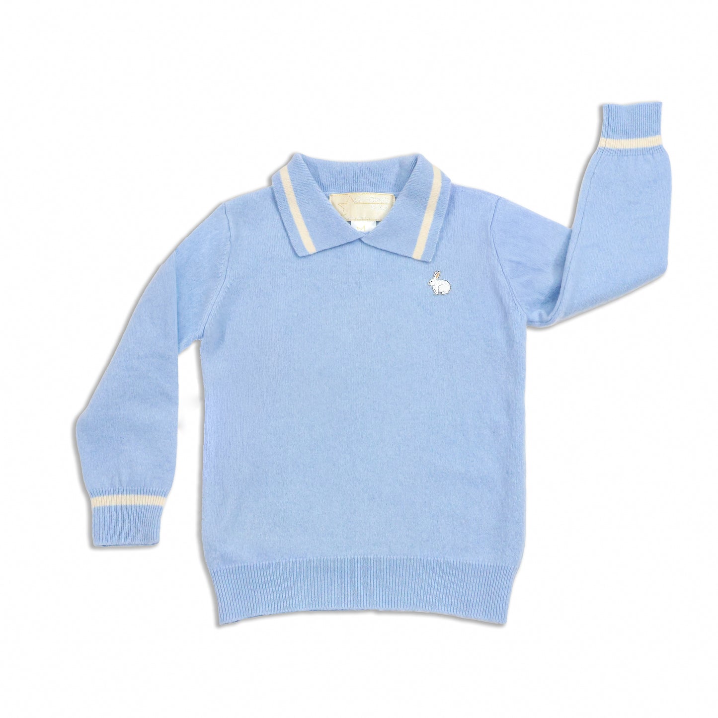 Jr Star Bunny Cashmere Blend Child Sweater
