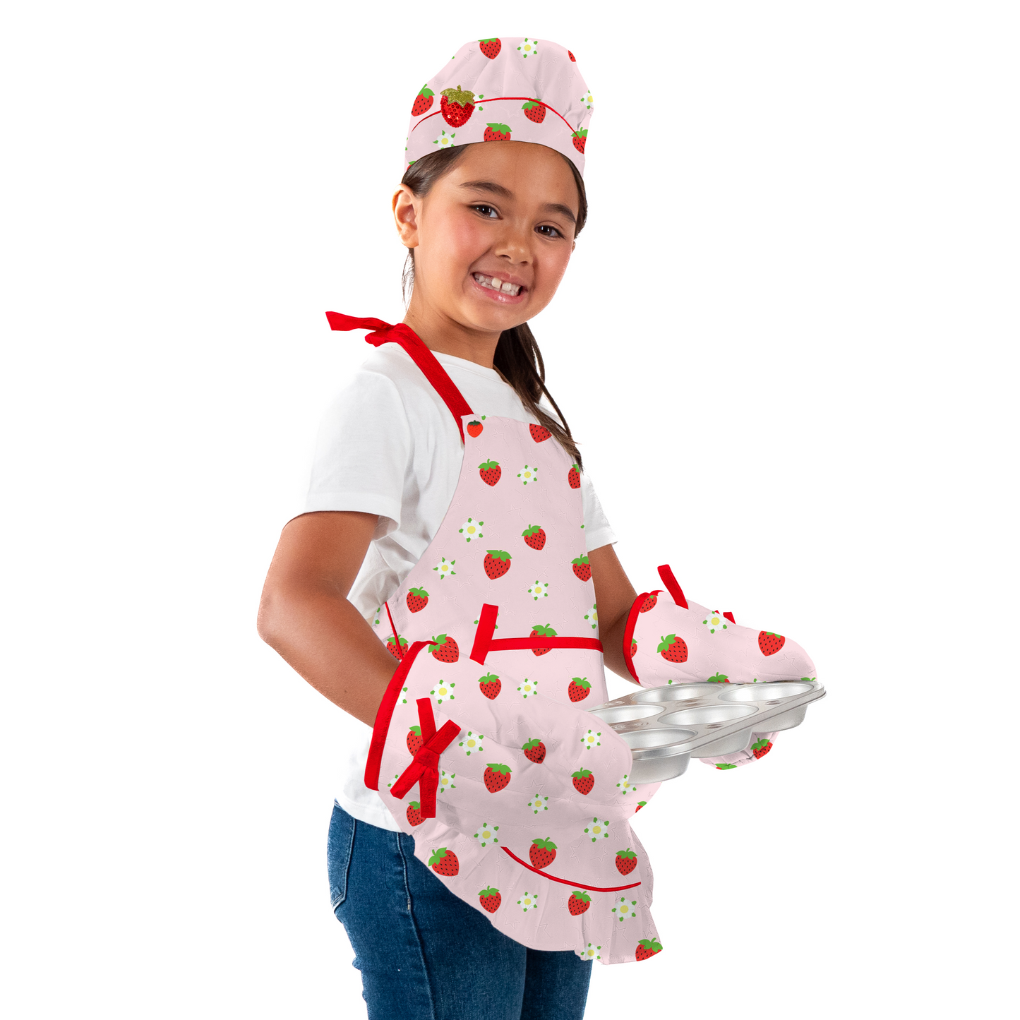 Strawberry Shortcake Child Cooking Fashion Apron Dress Up