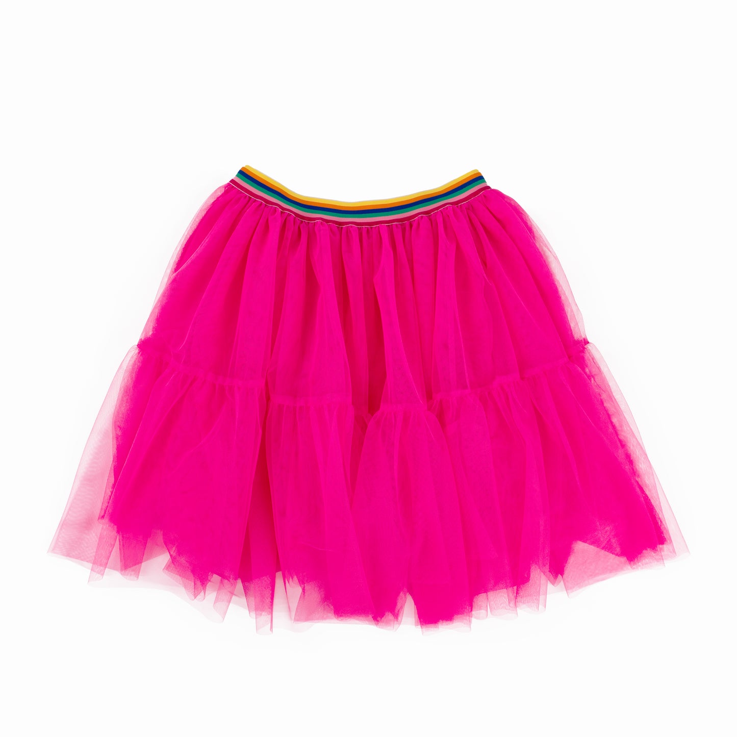 A Leading Role Child Short Pink Glow Skirt