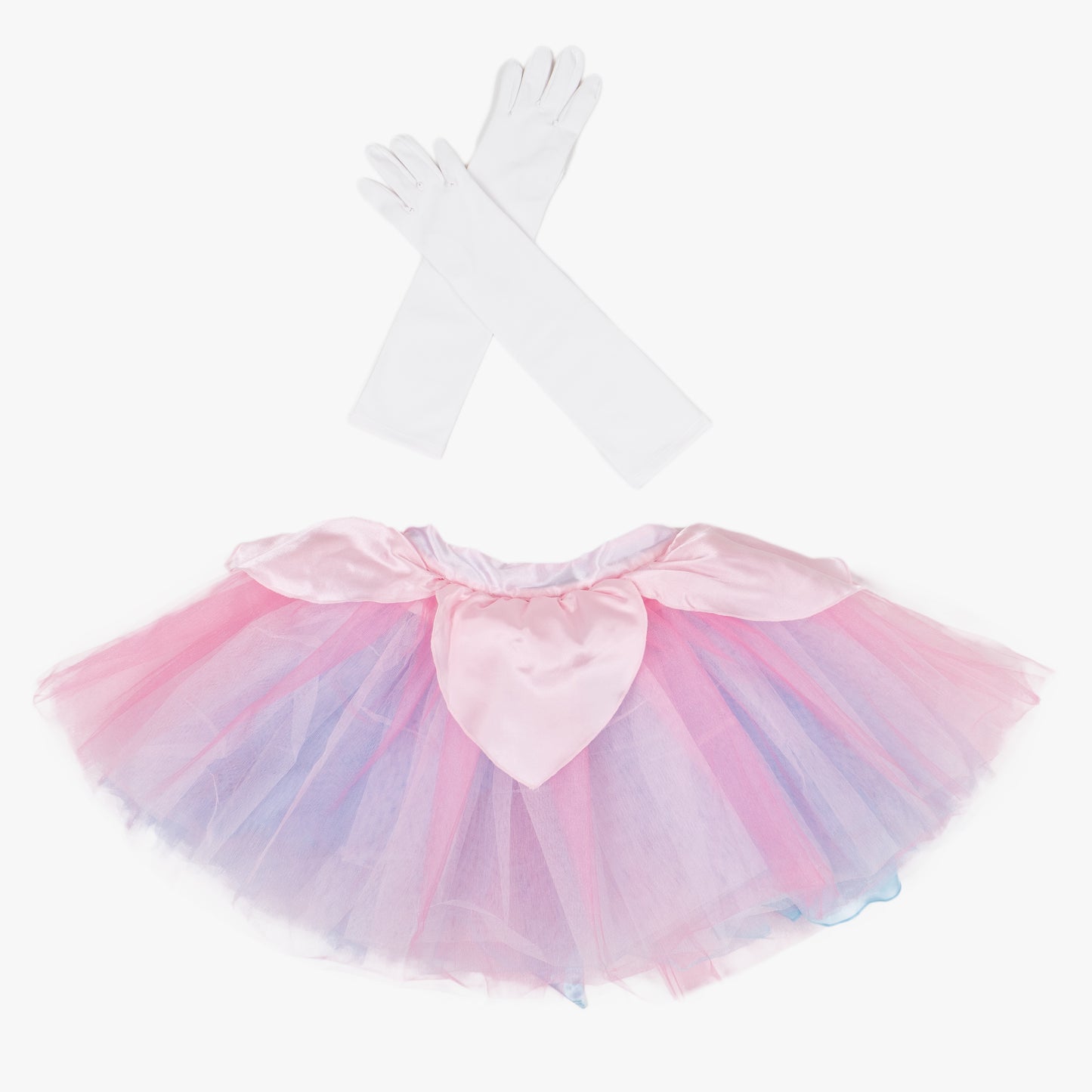 A Leading Role Cinderella and Sleeping Beauty Reversible Child Skirt with Gloves