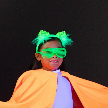 Jr Star Green Glow Child Cat Ears