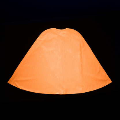 Jr Star Orange Glow Child Cape