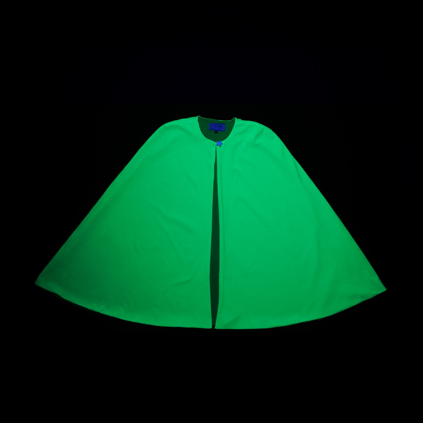 Jr Star Green Glow Child Cape