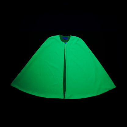 Jr Star Green Glow Child Cape
