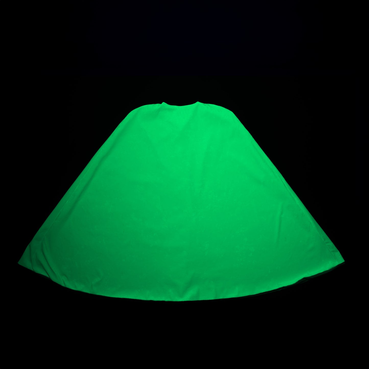 Jr Star Green Glow Child Cape
