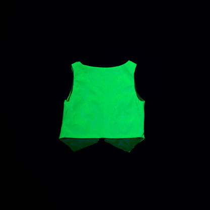 A Leading Role Child Green Glow Vest