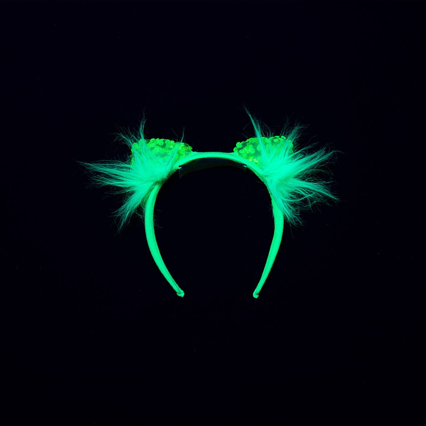 Jr Star Green Glow Child Cat Ears