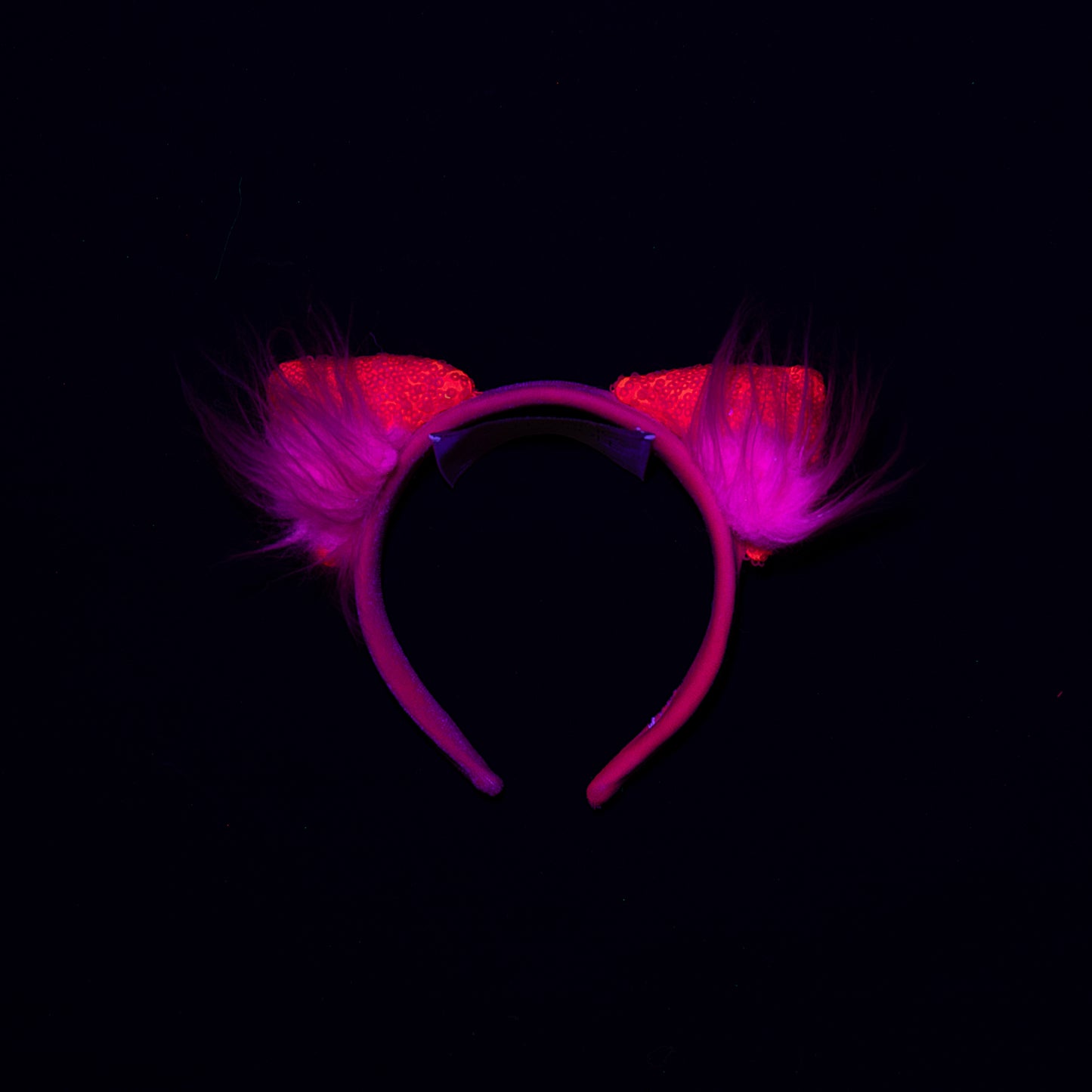 Jr Star Pink Glow Child Cat Ears