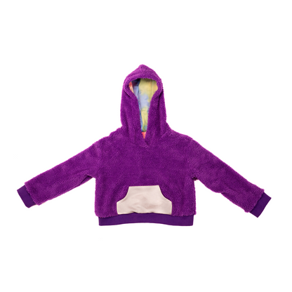 A Leading Role x Teletubbies Premium Adult Tinky-Winky Pullover Hoodie