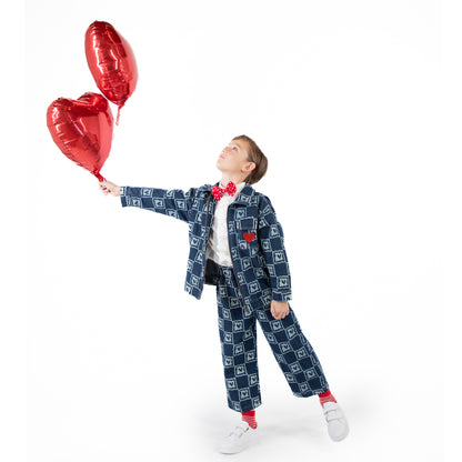 Jr Star Child Heartbreaker Denim Set