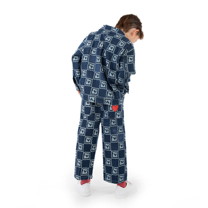 Jr Star Child Heartbreaker Denim Set