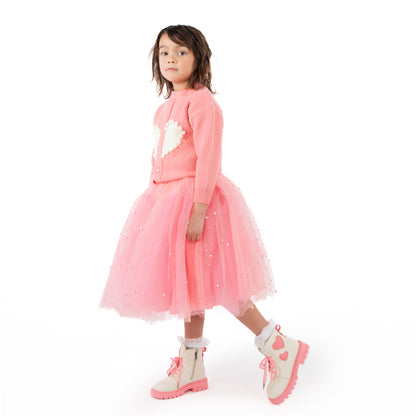 Jr Star Child Sweetheart Cardigan