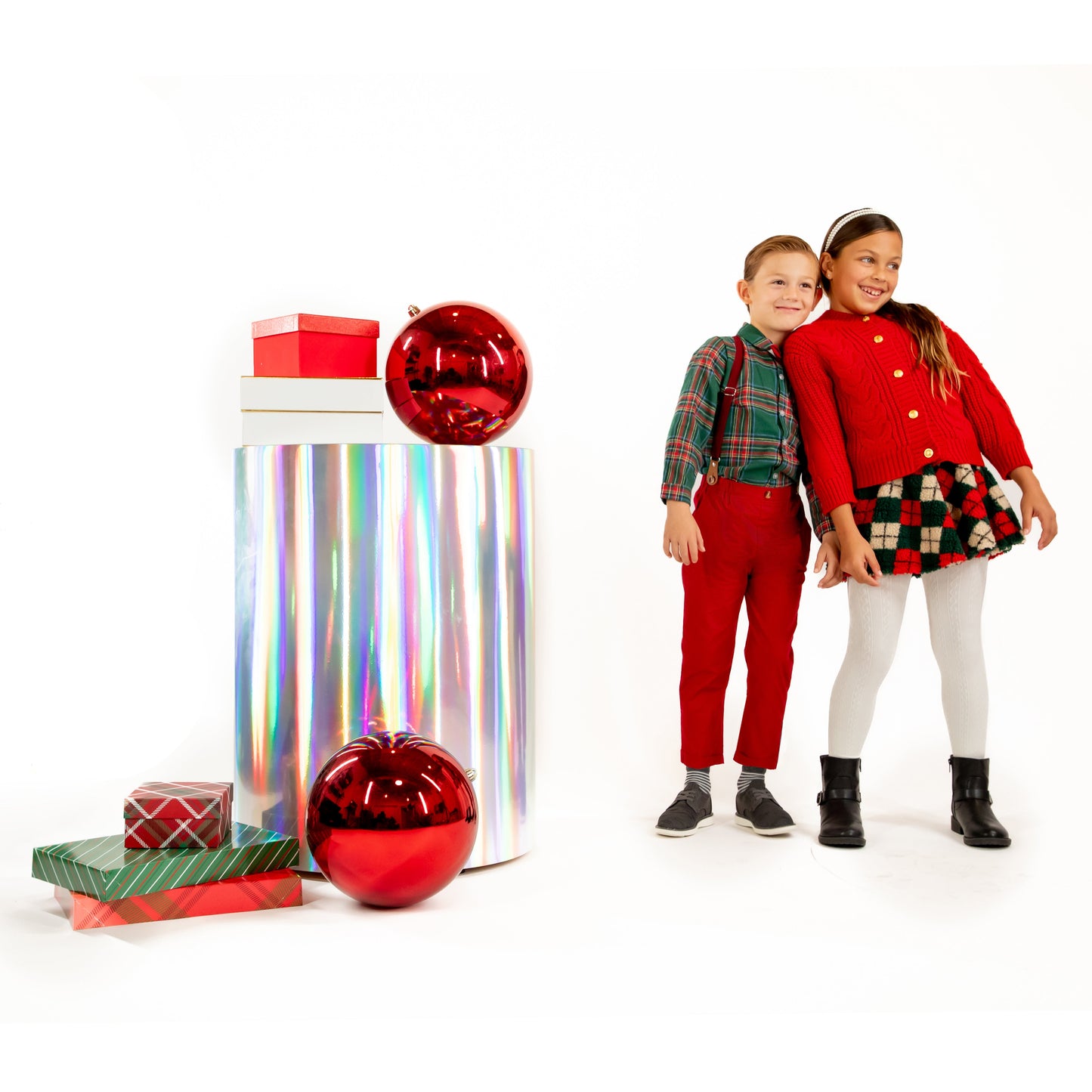 A Leading Role Premium Child Cranberry Red Cardigan