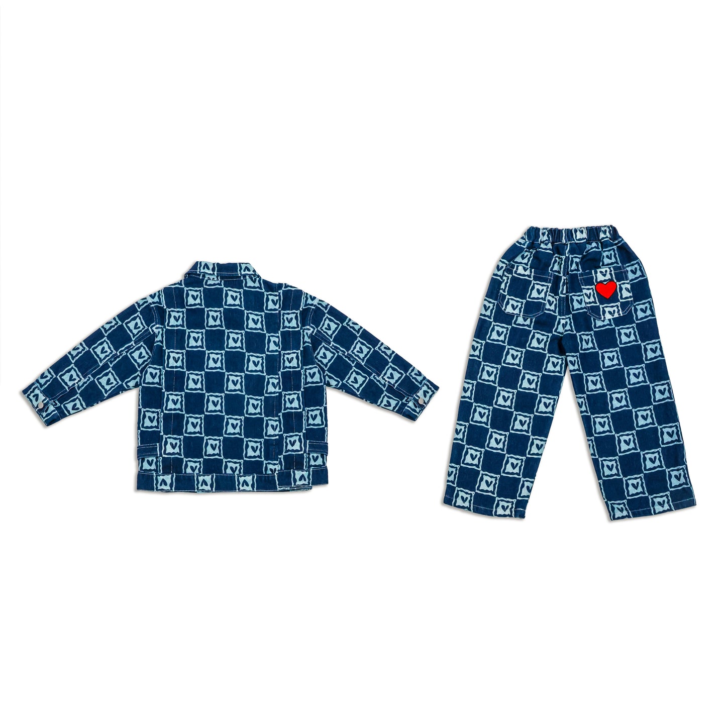 Jr Star Heartbreaker Child Denim Set