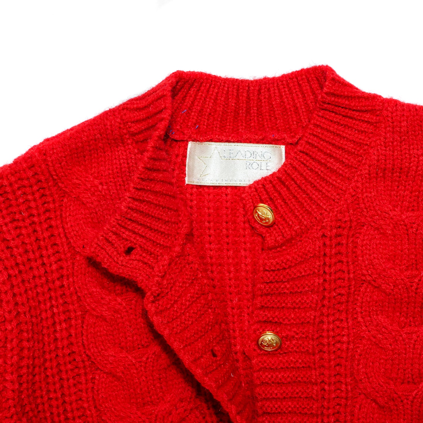Jr Star Cranberry Red Child Cardigan