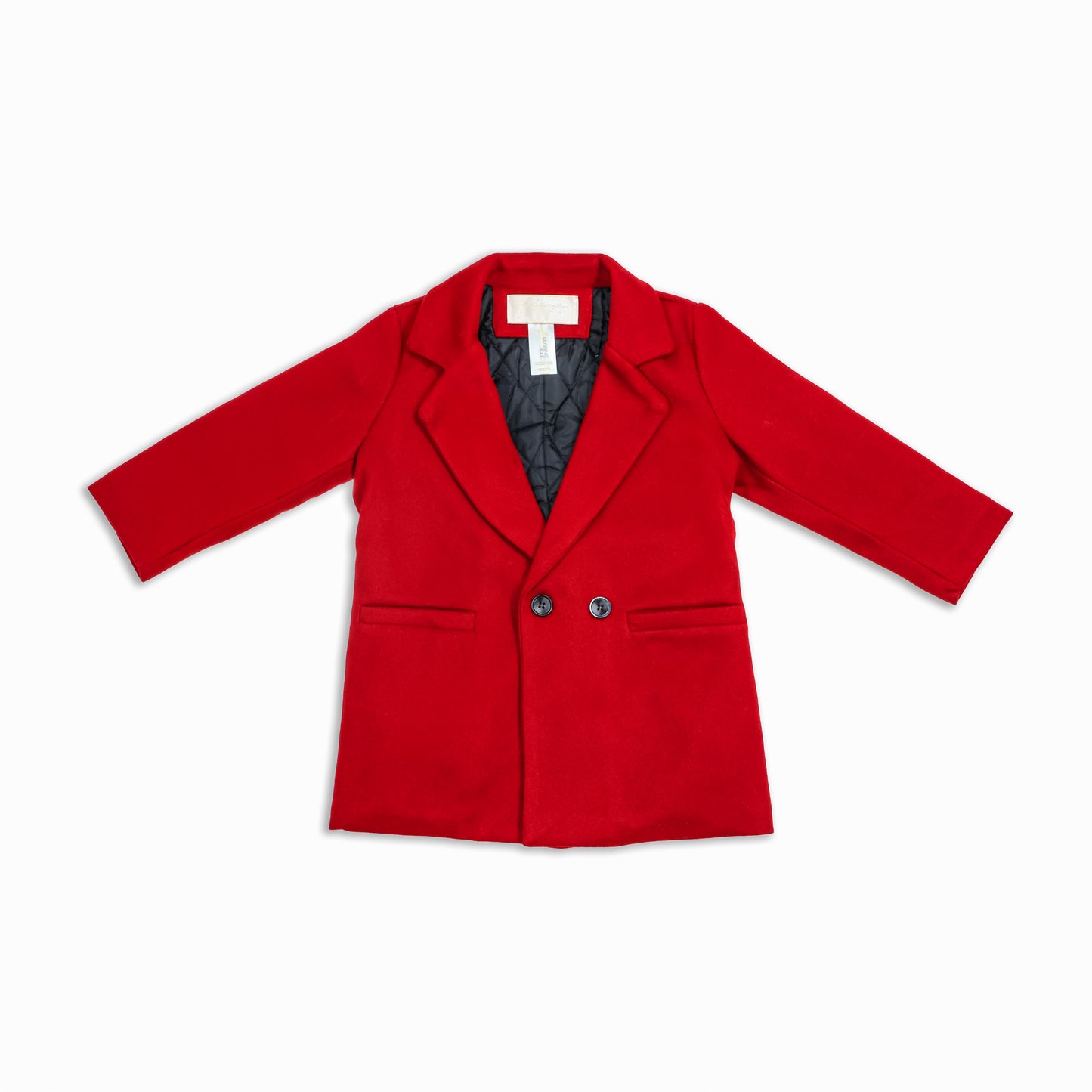 Jr Star Cranberry Child Peacoat