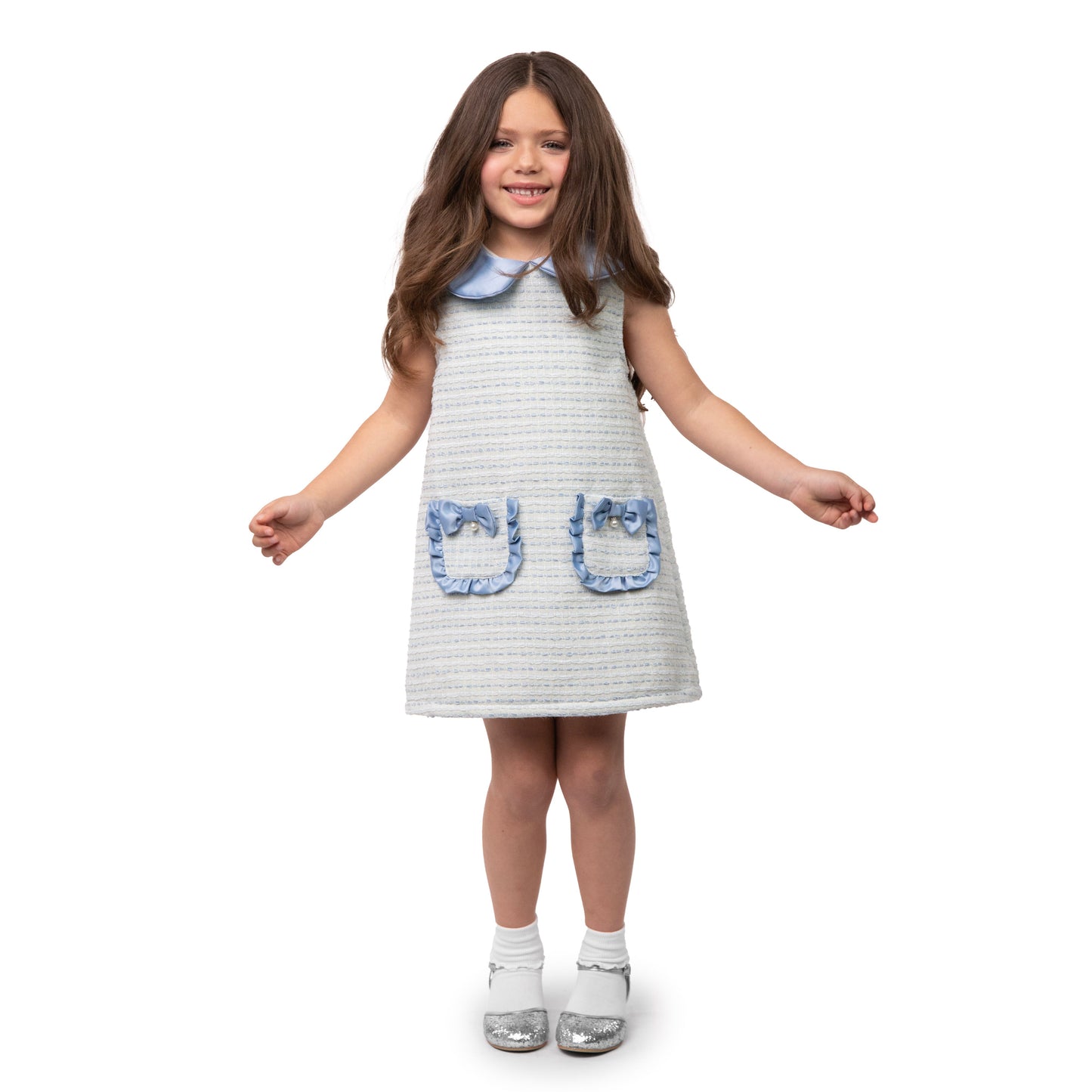 A Leading Role Child Sleeveless Shift Dress