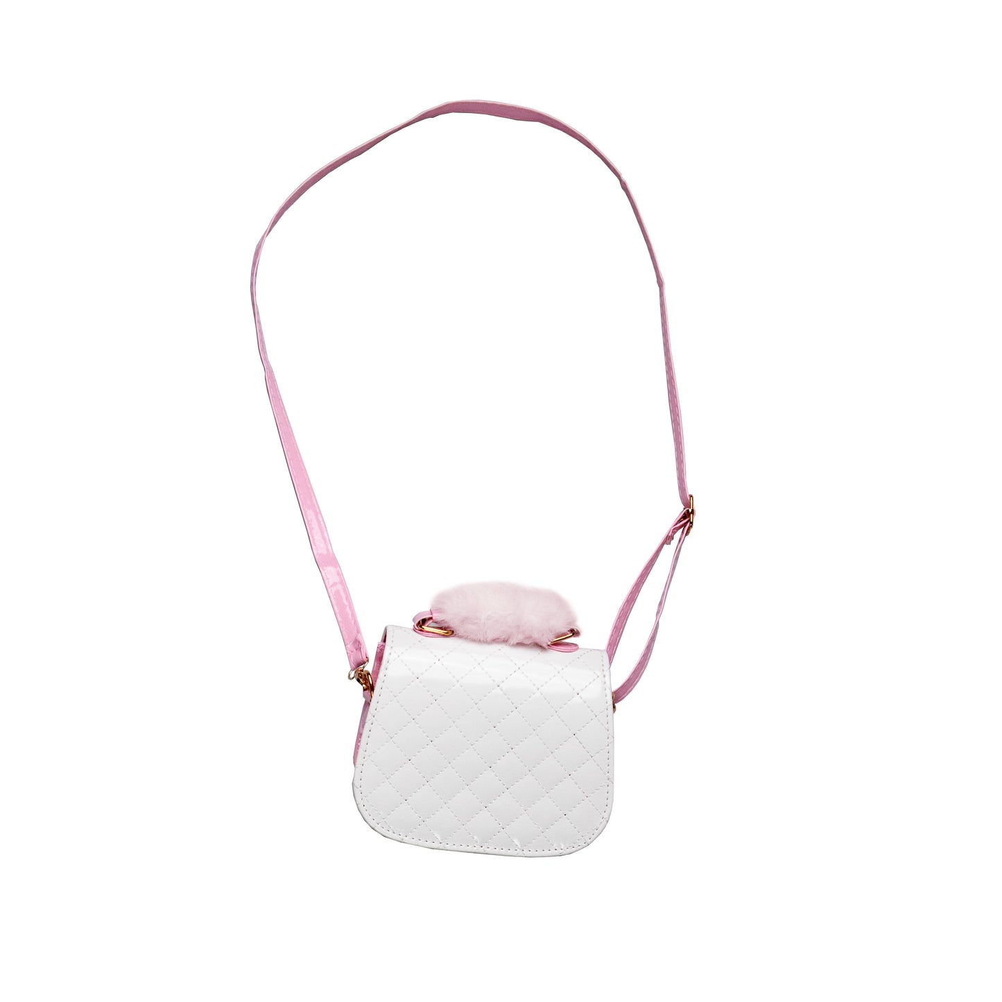 Jr Star Child Pink and White Bunny Purse