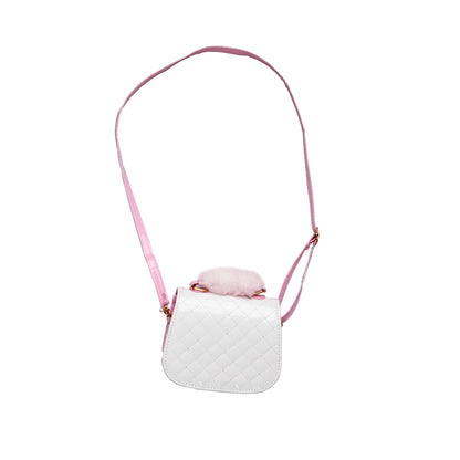 Jr Star Child Pink and White Bunny Purse