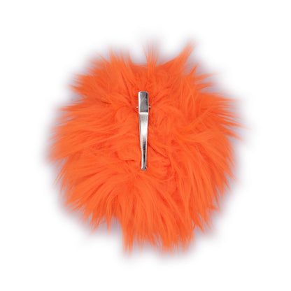 Jr Star Orange Glow Child Bunny Tail Clip On