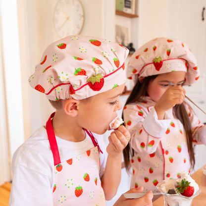 A Leading Role x Strawberry Shortcake Child Chef Cap Dress Up