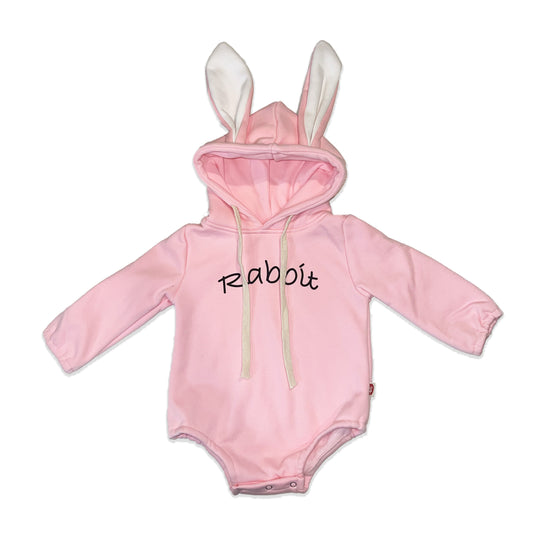 Jr Star Baby Pink Bunny Onesie