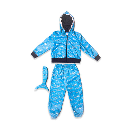 Jr Star Shark Child Sweatsuit Set
