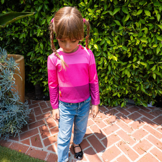 Strawberry Shortcake Berry Knit Top