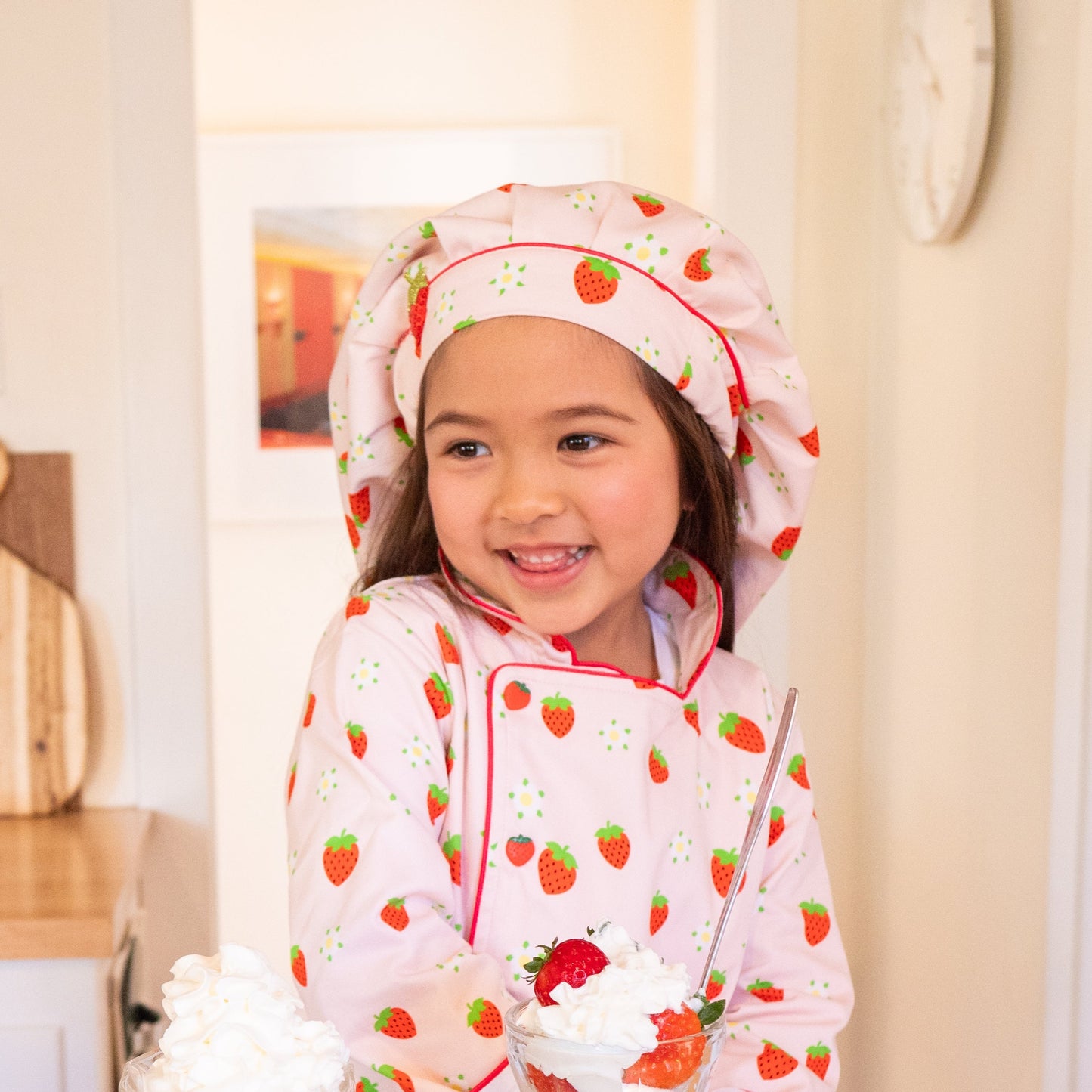 Strawberry Shortcake Adult Tall Chef Hat