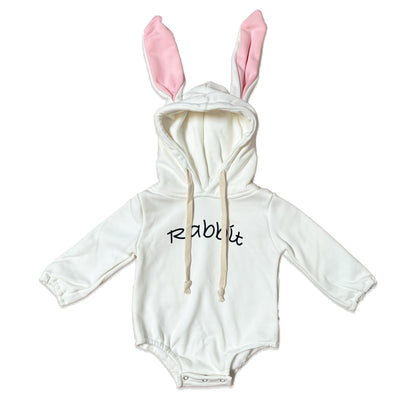 Jr Star Baby Ivory Bunny Onesie