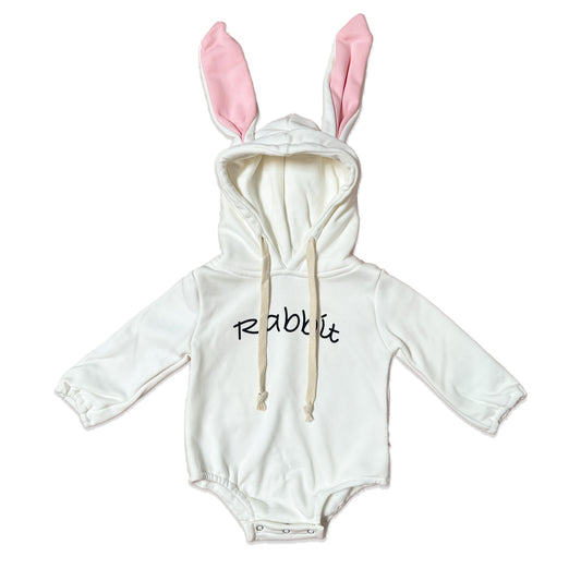 Jr Star Baby Ivory Bunny Onesie