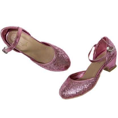 A Leading Role Pink Sparkle Heels