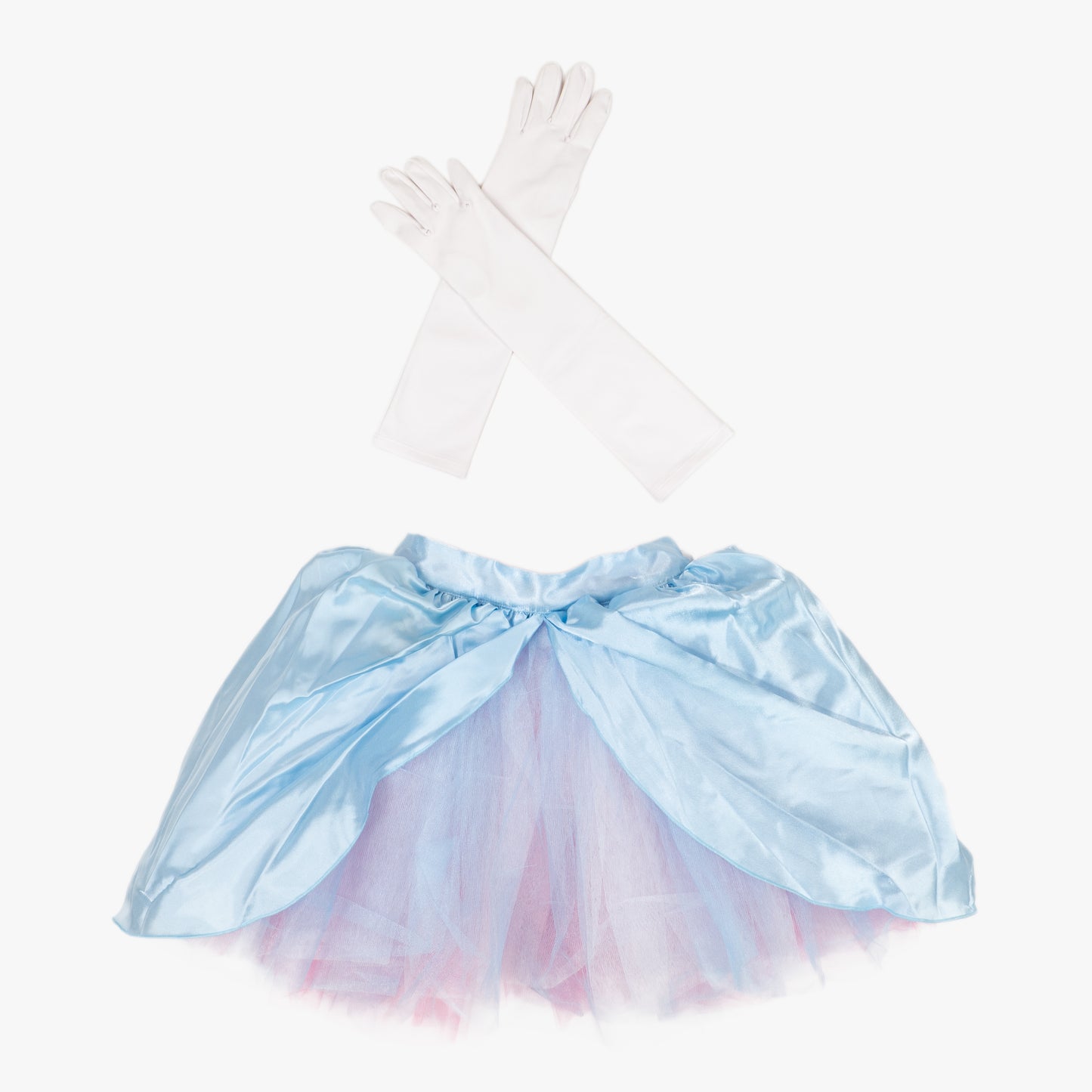 A Leading Role Cinderella and Sleeping Beauty Reversible Child Skirt with Gloves